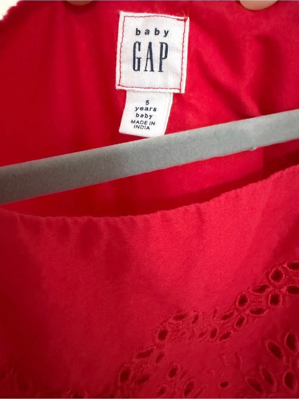 Girls 5/5T Red Dress Bundle